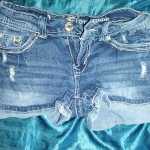 Wallflower Distressed Blue Women's Jeans